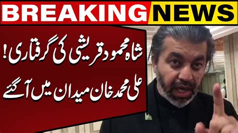 Pti Leader Ali Muhammad Khans Big Statement On Shah Mehmood Qureshis