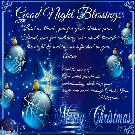 Pin By Michelle Gumbert On Christmas Good Night Blessings Good Night