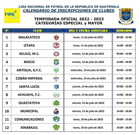 Calendario Liga Nacional 2024 Aura Margie