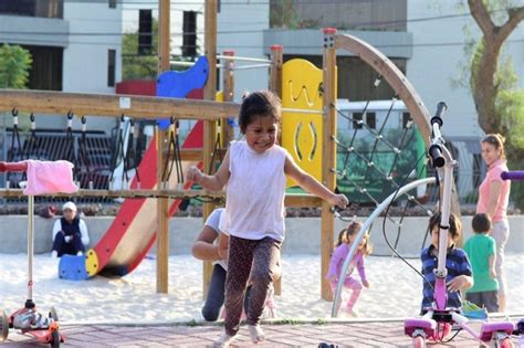 San Isidro Inauguran Modernos Juegos Infantiles En Parques Del