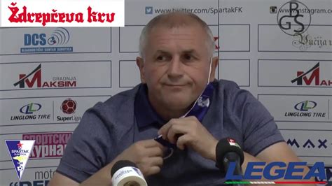 Najava Utakmice Fk Tsc Fk Spartak Žk Ix Kolo Llsls 25 09 2020