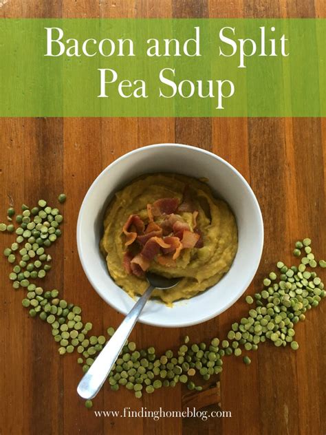 Recipe: Bacon And Split Pea Soup