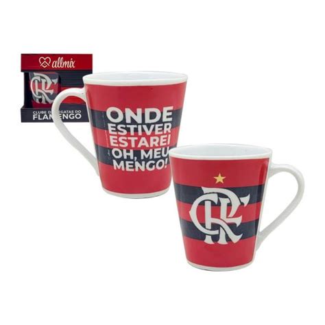 CANECA CERAMICA FLAMENGO 290ML 22133 Golden Maya