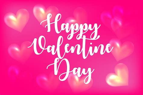 Premium Vector Valentine Day Greeting Card Template