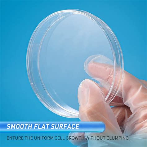 90mm Plastic Disposable Petri Dish Polystyrene Bacterial Petri Dish For