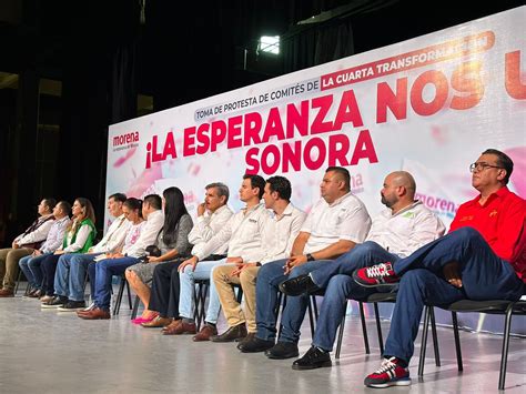 Acompaña PT Sonora a Claudia Sheinbaum en firma de acuerdo de la Unidad