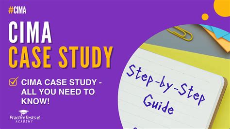 Mastering The CIMA Case Study Your Complete Guide To Success