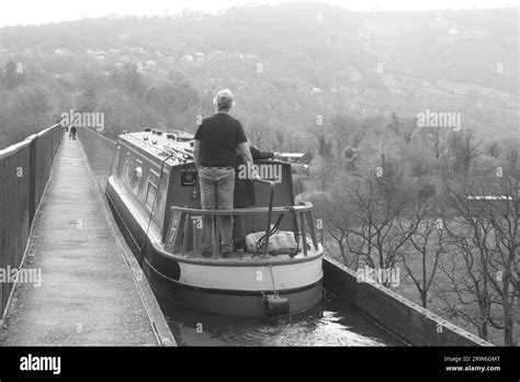 Pontcysyllte Aqueduct and Canal North Wales Stock Photo - Alamy