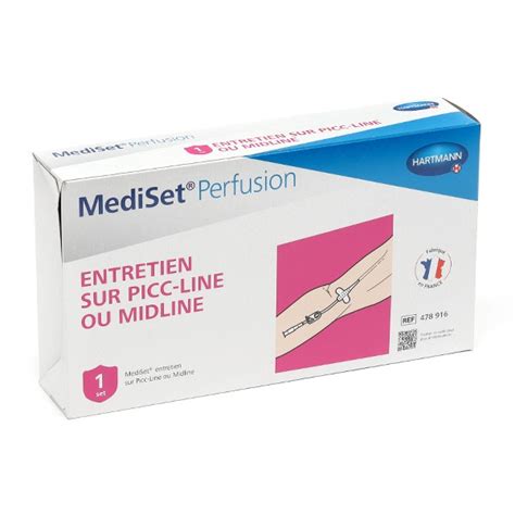 Mediset Perfusion Pose Picc Line Hartmann Traitement Intraveineux