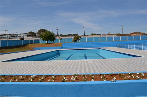 Catalão Prefeitura inaugura reforma das piscinas do Clube do Povo