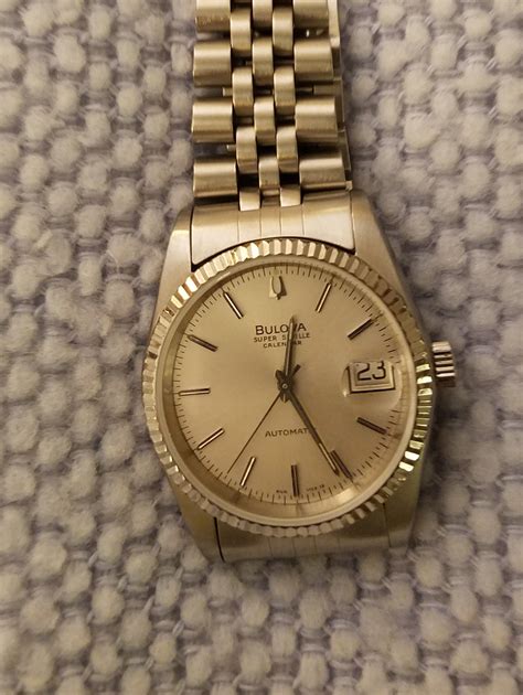 Fs Vintage Swiss Bulova Super Seville Calendar Watchuseek Watch Forums