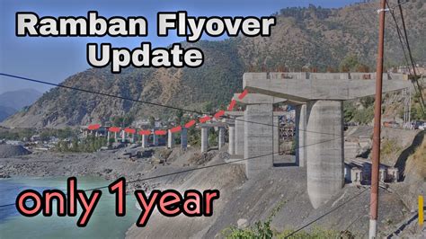 Nh44 Ramban Flyover Ramban Banihal Road Jammu Srinagar Highway Four