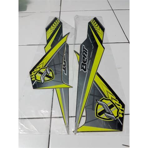 Jual Striping Sticker Lis Standar Motor Honda New Beat Fi Esp 2016