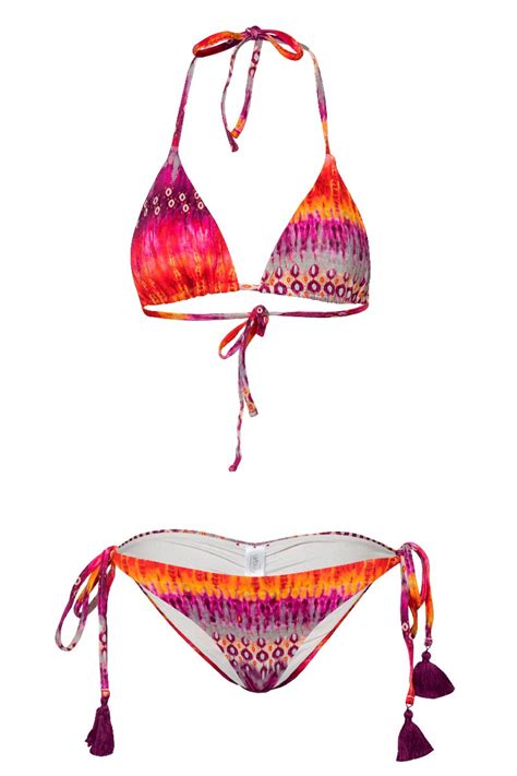 Casablanca Tie Bikini Bronceador Oleaje Swimwear