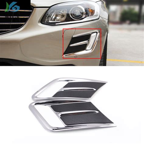 Chrome Mistlicht Frame Decoratie Trim Voor Volvo XC60 Xc 60 Auto