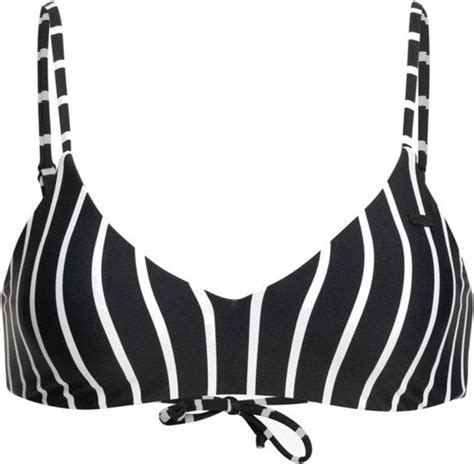 Roxy Beach Classics Athletic Triangle Bikini Top Anthracite S Sweet