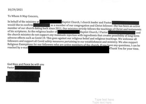 Covid Vaccine Religious Exemption Letters Show Battle Of Faith Vs