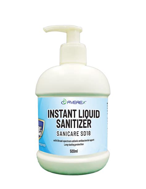 Instant Hand Sanitizer Sanicare Sd18 Liquid Type