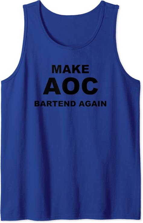 Amazon Make Aoc Bartend Again Tank Top Clothing