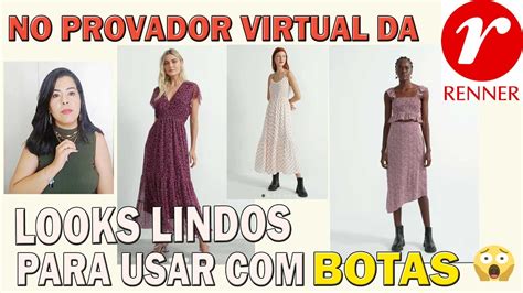 No Provador virtual da RENNER coleção nova outono inverno LOOKS