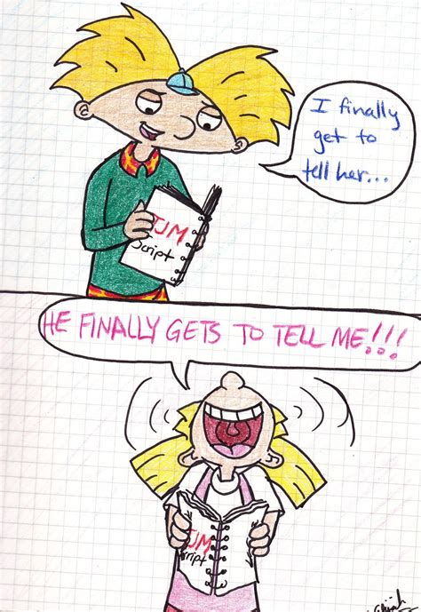 Tjm Script By 106eli On Deviantart Hey Arnold Retro Cartoons