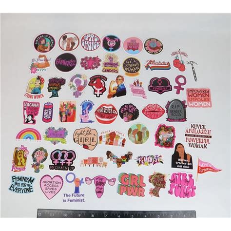 NEW PACK OF GIRL POWER THEME STICKERS