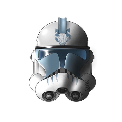 Helmet: Clone Trooper Custom 005 by PureBeskar on DeviantArt