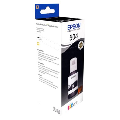 Tinta Epson Negra T504 127ml Comsucre Online