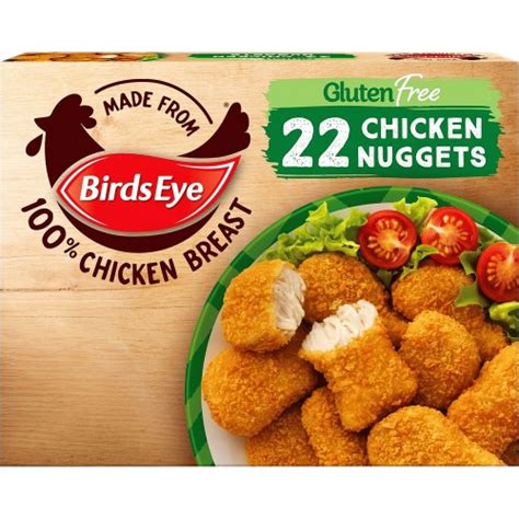 Birds Eye 24 Chicken Nuggets With Golden Wholegrain 379g Compare Prices Uk