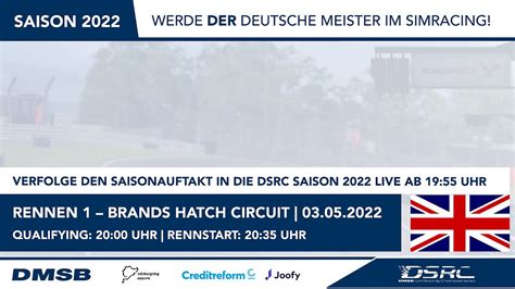 DSRC DMSB SimRacing Championship 2022 Round 01 Brands Hatch YouTube