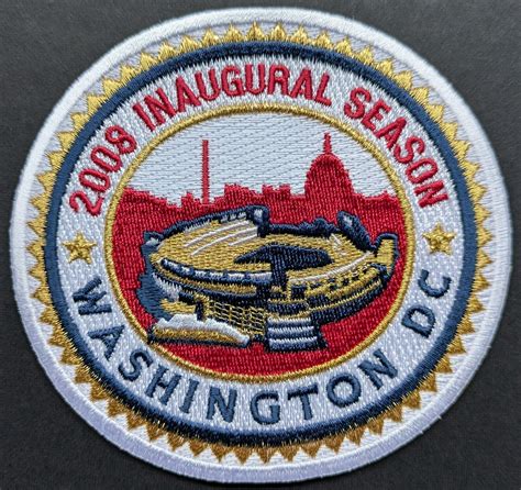 2008 Nationals Park Stadium Washington DC Inaugural Season Patch Baseb