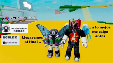 Jugamos A Un Obby De 2 Personas Roblox Obby Para Dos Jugadores Robloxesp Youtube