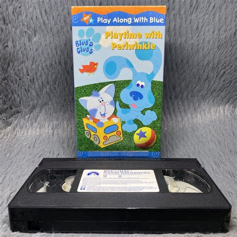 Blues Clues Playtime With Periwinkle Vhs 2001 Nick Jr Classic