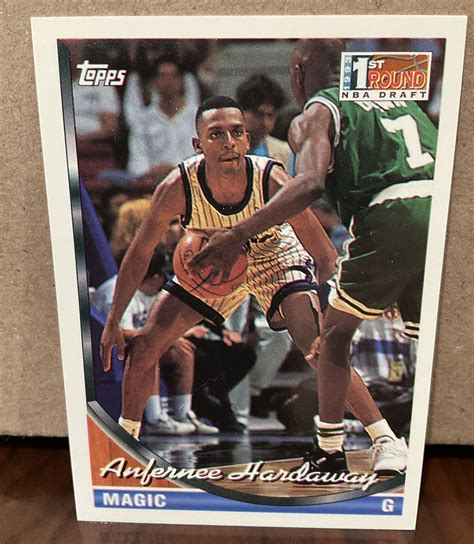 Anfernee Hardaway Topps Rookie Card Magic Ebay