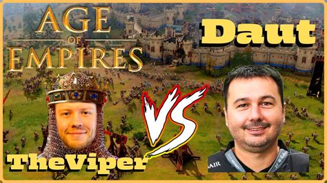 Age Of Empires 4 TheViper Vs Daut 1v1 France X Abbasid Dynasty YouTube