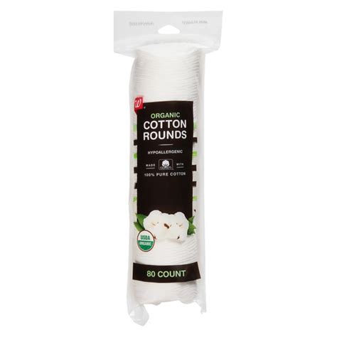 Walgreens Organic Cotton Rounds 1Source