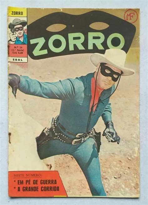 Zorro 3ª Série Nº 14 Editora Ebal Outubro 1971 Casa do Colecionador