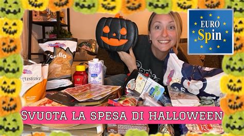 Svuota La Spesa Eurospin Per La Cena Di Halloween Youtube