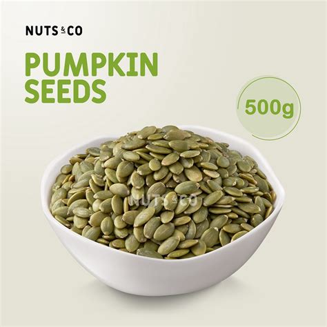 Nuts Co Pumpkin Seed Raw Baked 500g 1kg Kuaci Biji Labu 南瓜子 Halal