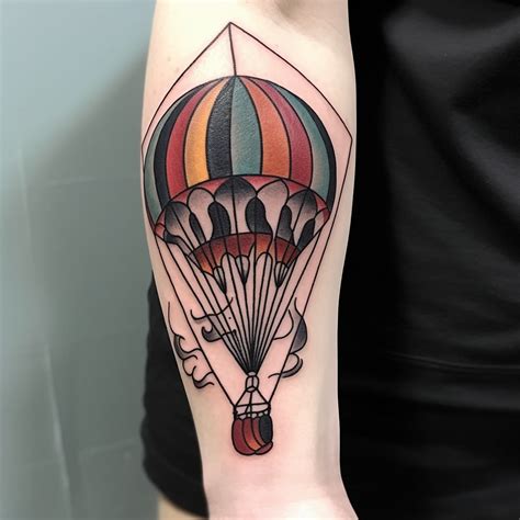 59 Parachute Tattoo Ideas - TattooClue.com