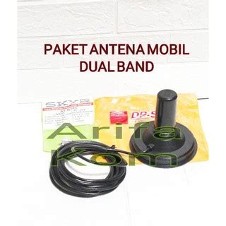 Jual Paket Antena Radio Rig Mobil Frequency Dual Band Paketan Antena