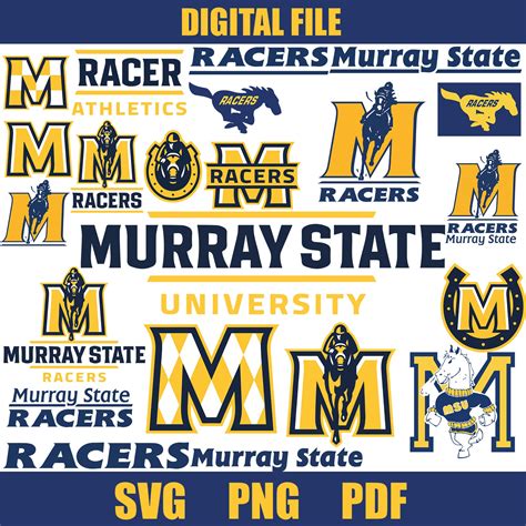 Murray State SVG, University SVG, Racers SVG, Game Day, Basketball ...