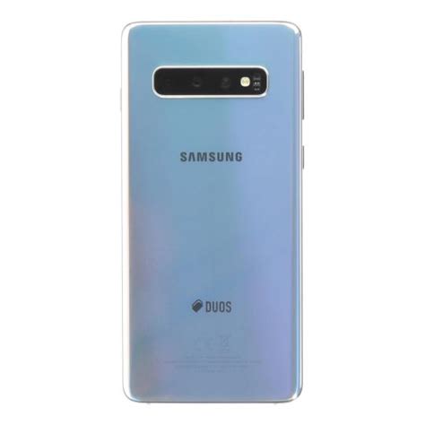 Samsung Galaxy S10 Duos G973f Ds 128gb Silber Asgoodasnew