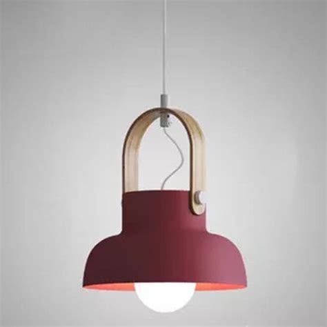 1 Light Upside Down Trifle Pendant Lamp Nordic Modern Style Metal