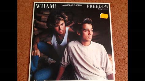 Wham Freedom Long Version Maxi Single Epic 1984 Vinyl