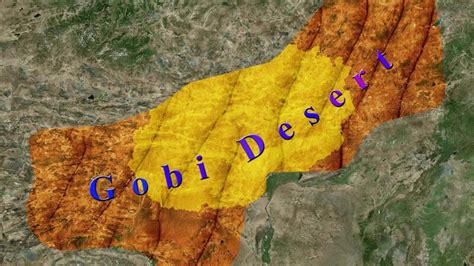 Onde Fica O Deserto De Gobi - Mapa Do Deserto De Gobi