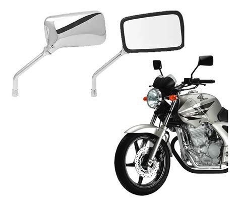 Retrovisor Para Moto Yamaha Modelo Twister Cbx 250 Cromado R 69 00