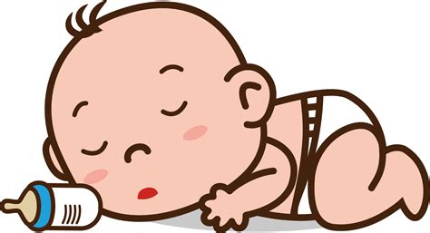 Baby Sleeping Cartoon Png