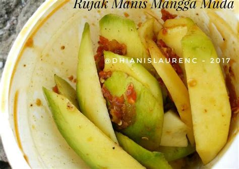 Resep Rujak Manis Mangga Muda Rujak Pencit Sederhana Kimchi Indonesia