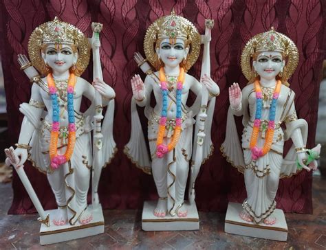 Inch Marble Ram Darbar Statue At Rs Ram Darbar Marble Murti